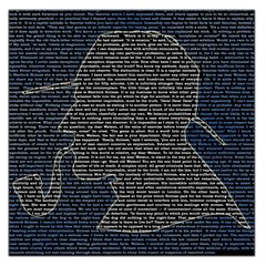 Sherlock Quotes Large Satin Scarf (square)