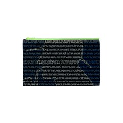 Sherlock Quotes Cosmetic Bag (xs) by Mariart