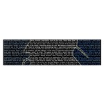 Sherlock Quotes Satin Scarf (Oblong) Front