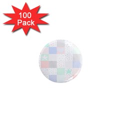 Sweet Dreams Rag Quilt 1  Mini Magnets (100 Pack)  by Mariart