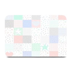 Sweet Dreams Rag Quilt Plate Mats by Mariart