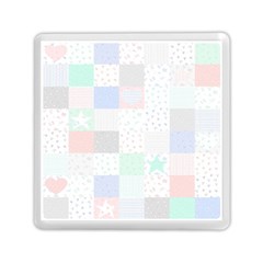 Sweet Dreams Rag Quilt Memory Card Reader (square)  by Mariart