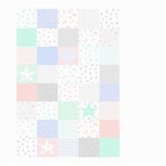 Sweet Dreams Rag Quilt Small Garden Flag (two Sides) by Mariart