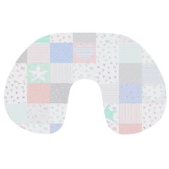 Sweet Dreams Rag Quilt Travel Neck Pillows by Mariart