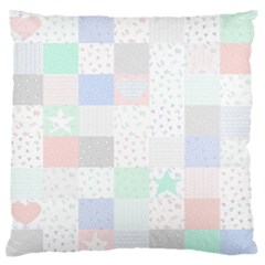 Sweet Dreams Rag Quilt Standard Flano Cushion Case (two Sides) by Mariart