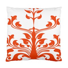 Tree Leaf Flower Orange Sexy Star Standard Cushion Case (one Side) by Mariart