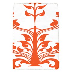 Tree Leaf Flower Orange Sexy Star Flap Covers (s)  by Mariart