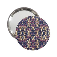 Multicolored Modern Geometric Pattern 2 25  Handbag Mirrors by dflcprints