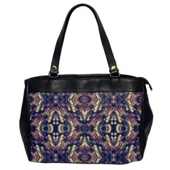 Multicolored Modern Geometric Pattern Office Handbags by dflcprints