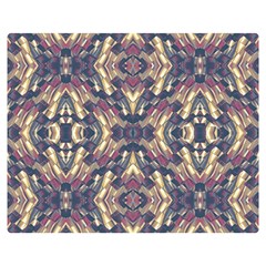 Multicolored Modern Geometric Pattern Double Sided Flano Blanket (medium)  by dflcprints