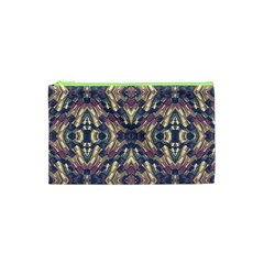 Multicolored Modern Geometric Pattern Cosmetic Bag (xs) by dflcprints