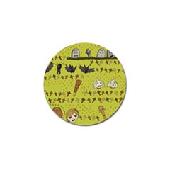 Horror Vampire Kawaii Golf Ball Marker (4 Pack) by Nexatart