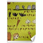 Horror Vampire Kawaii Canvas 12  x 18   11.88 x17.36  Canvas - 1