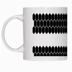 Wasp Bee Hive Black Animals White Mugs by Mariart