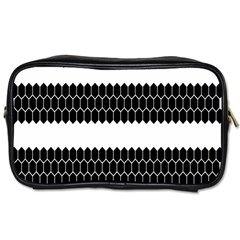 Wasp Bee Hive Black Animals Toiletries Bags by Mariart