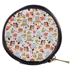 Cute Owl Mini Makeup Bags by Nexatart