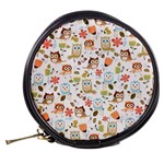 Cute Owl Mini Makeup Bags Back