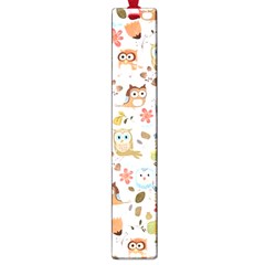 Cute Owl Large Book Marks by Nexatart