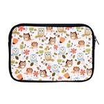 Cute Owl Apple MacBook Pro 17  Zipper Case Front