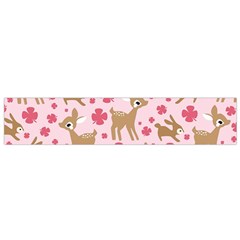 Preety Deer Cute Flano Scarf (small)