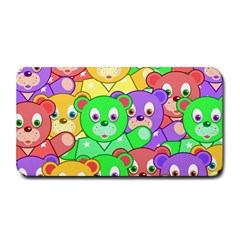 Cute Cartoon Crowd Of Colourful Kids Bears Medium Bar Mats by Nexatart