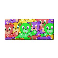 Cute Cartoon Crowd Of Colourful Kids Bears Cosmetic Storage Cases by Nexatart