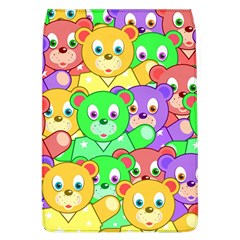 Cute Cartoon Crowd Of Colourful Kids Bears Flap Covers (l)  by Nexatart