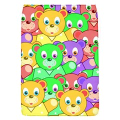 Cute Cartoon Crowd Of Colourful Kids Bears Flap Covers (s)  by Nexatart