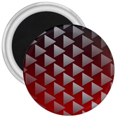 Netflix Play Button Pattern 3  Magnets