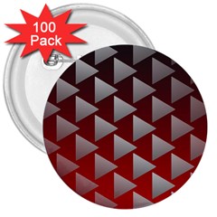 Netflix Play Button Pattern 3  Buttons (100 pack) 