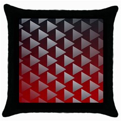 Netflix Play Button Pattern Throw Pillow Case (Black)