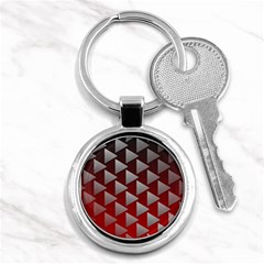 Netflix Play Button Pattern Key Chains (Round) 