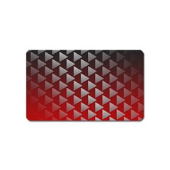 Netflix Play Button Pattern Magnet (Name Card)