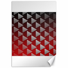 Netflix Play Button Pattern Canvas 20  x 30  