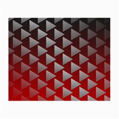 Netflix Play Button Pattern Small Glasses Cloth (2-side) by Nexatart