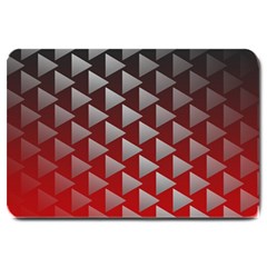 Netflix Play Button Pattern Large Doormat 