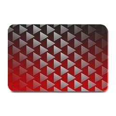 Netflix Play Button Pattern Plate Mats by Nexatart