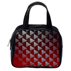 Netflix Play Button Pattern Classic Handbags (One Side)