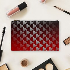 Netflix Play Button Pattern Cosmetic Bag (Medium) 