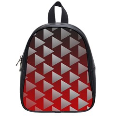 Netflix Play Button Pattern School Bags (Small) 