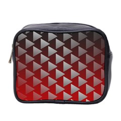 Netflix Play Button Pattern Mini Toiletries Bag 2-side