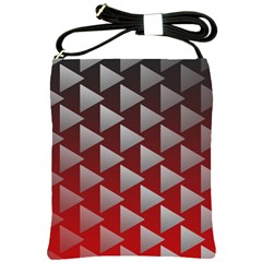 Netflix Play Button Pattern Shoulder Sling Bags