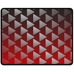 Netflix Play Button Pattern Fleece Blanket (medium)  by Nexatart