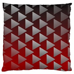 Netflix Play Button Pattern Large Flano Cushion Case (Two Sides)