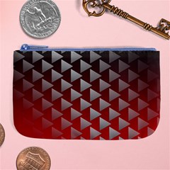 Netflix Play Button Pattern Large Coin Purse by Nexatart