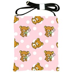 Kawaii Bear Pattern Shoulder Sling Bags by Nexatart