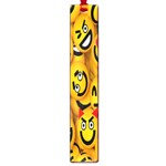 Smileys Linus Face Mask Cute Yellow Large Book Marks Front