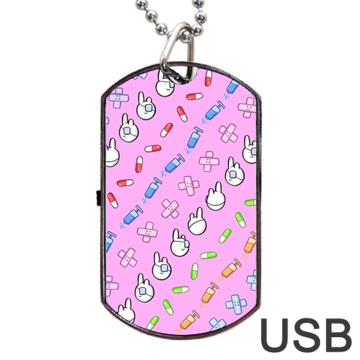 Chaffyyami Nurse Desktop Dog Tag USB Flash (Two Sides)