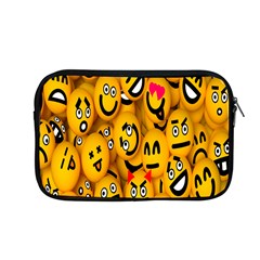 Smileys Linus Face Mask Cute Yellow Apple Macbook Pro 13  Zipper Case by Mariart