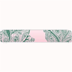 Toggle The Widget Bar Leaf Green Pink Small Bar Mats by Mariart